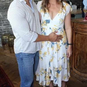 French Countryside High-Low Dress